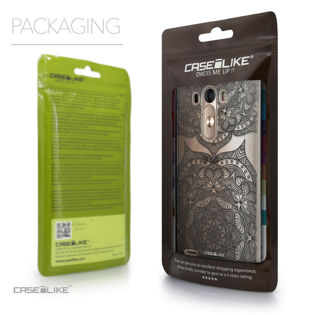 Packaging - CASEiLIKE LG G3 back cover Mandala Art 2304