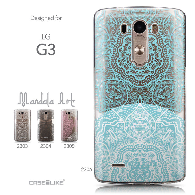 Collection - CASEiLIKE LG G3 back cover Mandala Art 2306