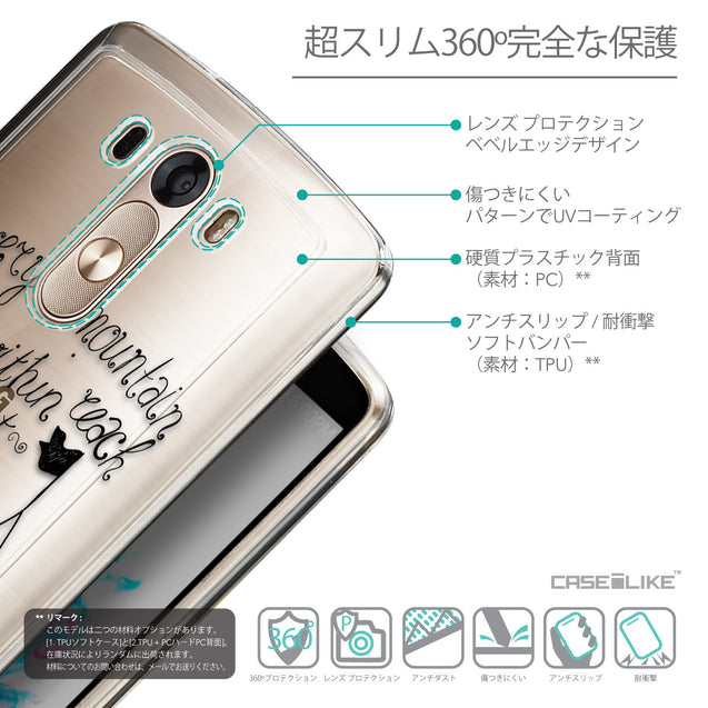Details in Japanese - CASEiLIKE LG G3 back cover Indian Tribal Theme Pattern 2053