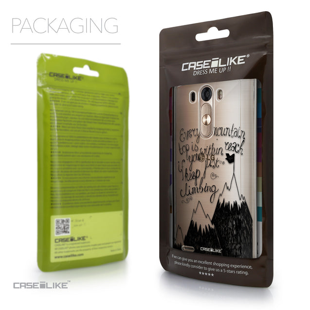 Packaging - CASEiLIKE LG G3 back cover Indian Tribal Theme Pattern 2053