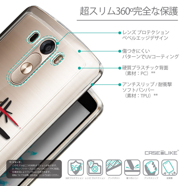 Details in Japanese - CASEiLIKE LG G3 back cover Quote 2408