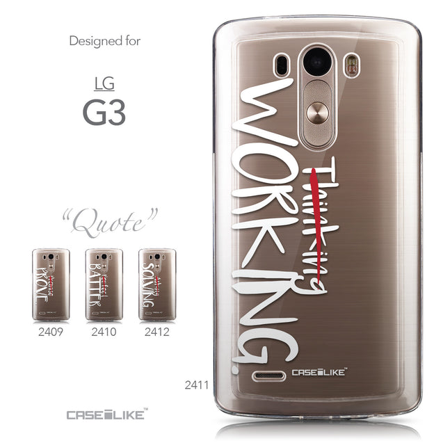 Collection - CASEiLIKE LG G3 back cover Quote 2411