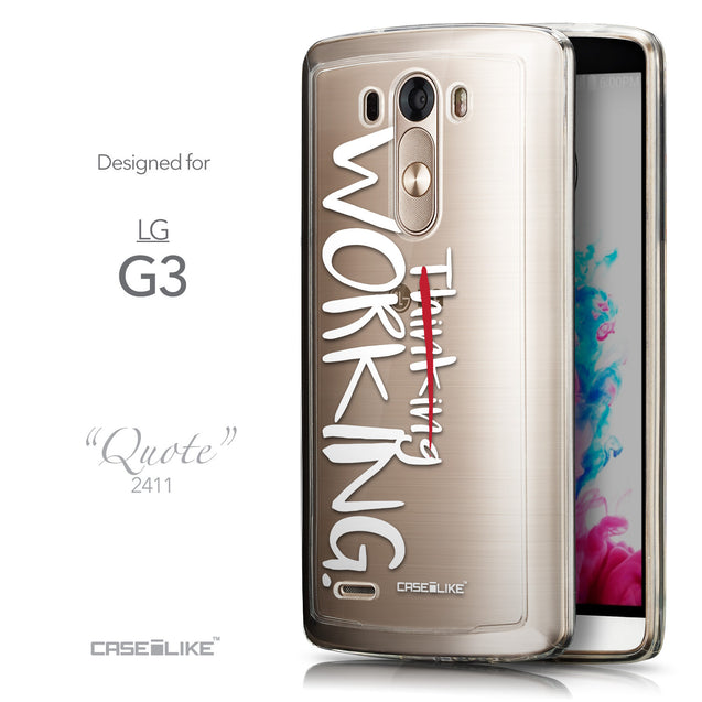Front & Side View - CASEiLIKE LG G3 back cover Quote 2411