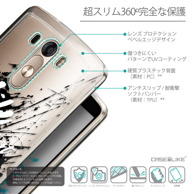 Details in Japanese - CASEiLIKE LG G3 back cover Quote 2416
