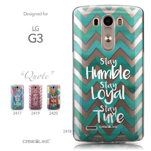 Collection - CASEiLIKE LG G3 back cover Quote 2418