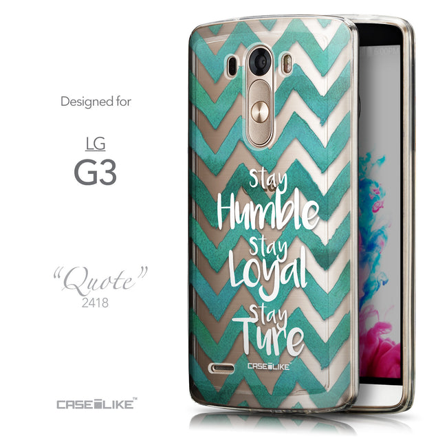Front & Side View - CASEiLIKE LG G3 back cover Quote 2418