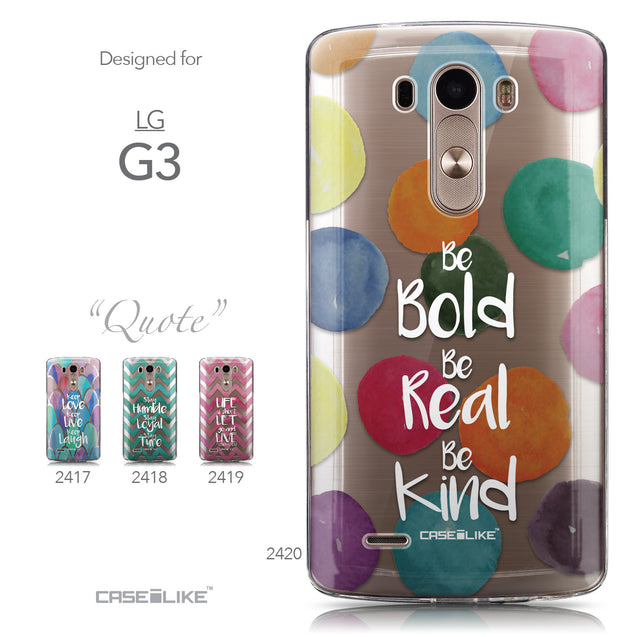 Collection - CASEiLIKE LG G3 back cover Quote 2420