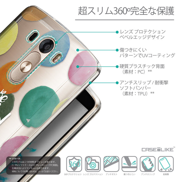 Details in Japanese - CASEiLIKE LG G3 back cover Quote 2420