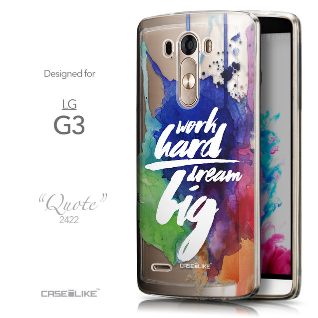 Front & Side View - CASEiLIKE LG G3 back cover Quote 2422