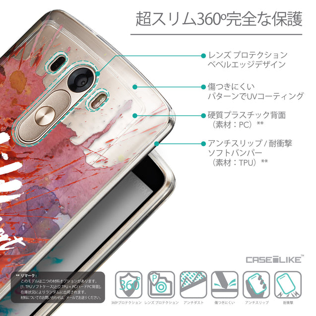 Details in Japanese - CASEiLIKE LG G3 back cover Quote 2423