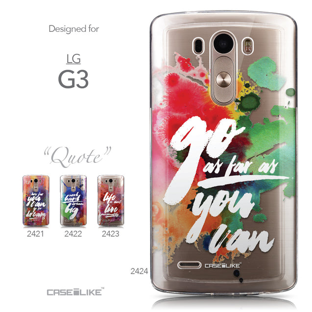 Collection - CASEiLIKE LG G3 back cover Quote 2424