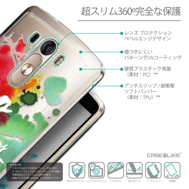 Details in Japanese - CASEiLIKE LG G3 back cover Quote 2424