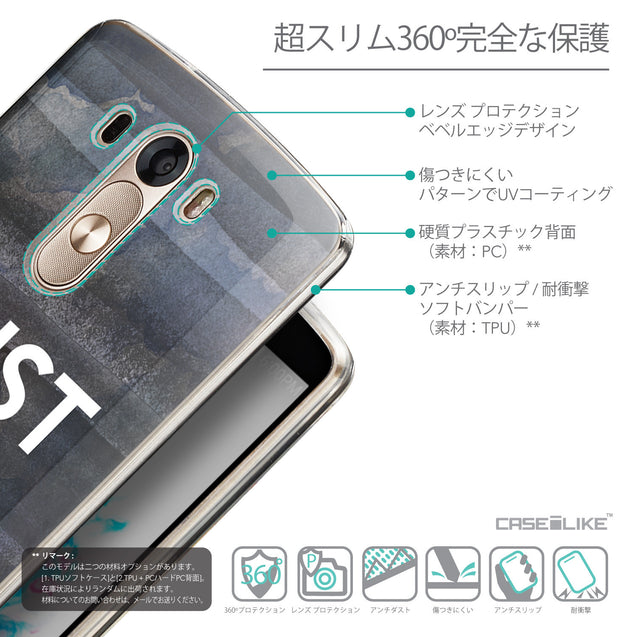 Details in Japanese - CASEiLIKE LG G3 back cover Quote 2430