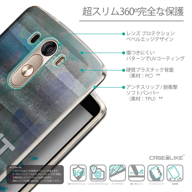 Details in Japanese - CASEiLIKE LG G3 back cover Quote 2431