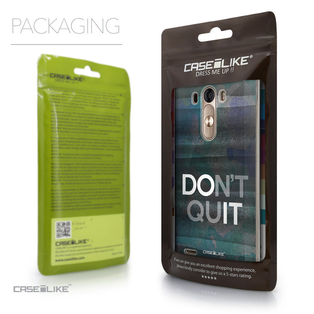 Packaging - CASEiLIKE LG G3 back cover Quote 2431