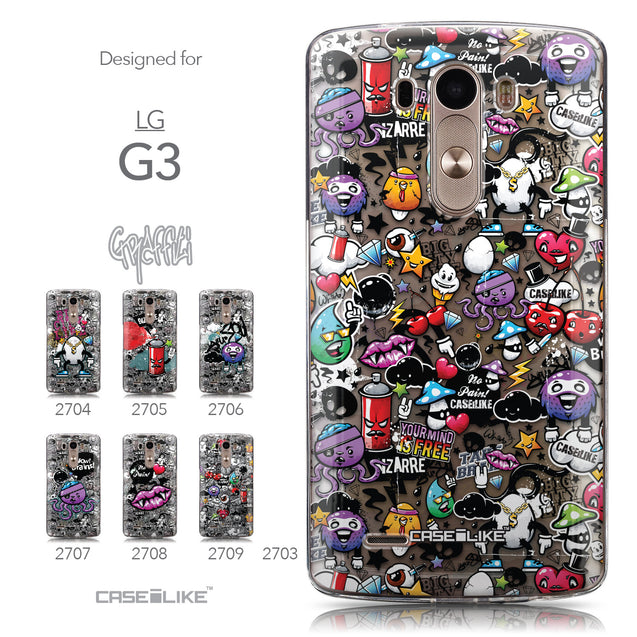 Collection - CASEiLIKE LG G3 back cover Graffiti 2703
