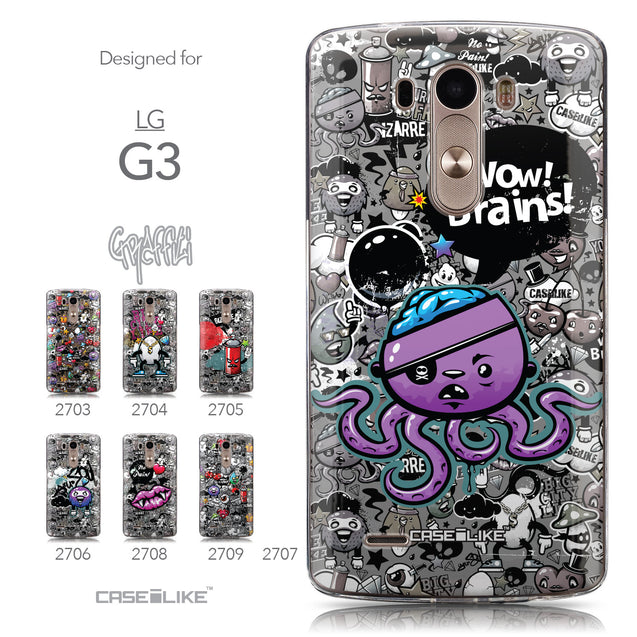 Collection - CASEiLIKE LG G3 back cover Graffiti 2707