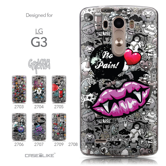 Collection - CASEiLIKE LG G3 back cover Graffiti 2708