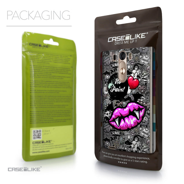 Packaging - CASEiLIKE LG G3 back cover Graffiti 2708