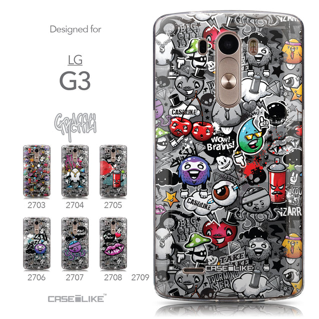 Collection - CASEiLIKE LG G3 back cover Graffiti 2709