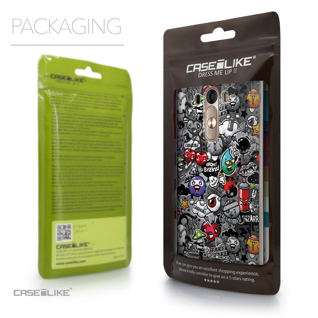 Packaging - CASEiLIKE LG G3 back cover Graffiti 2709