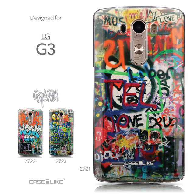 Collection - CASEiLIKE LG G3 back cover Graffiti 2721
