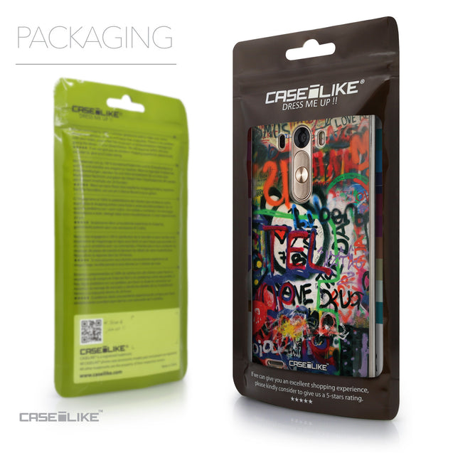 Packaging - CASEiLIKE LG G3 back cover Graffiti 2721