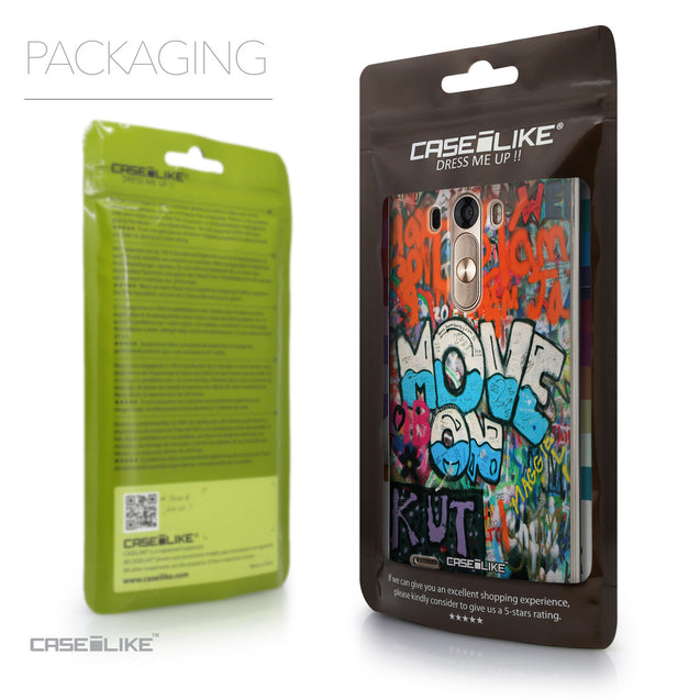 Packaging - CASEiLIKE LG G3 back cover Graffiti 2722