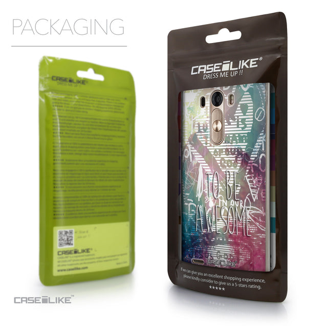 Packaging - CASEiLIKE LG G3 back cover Graffiti 2726