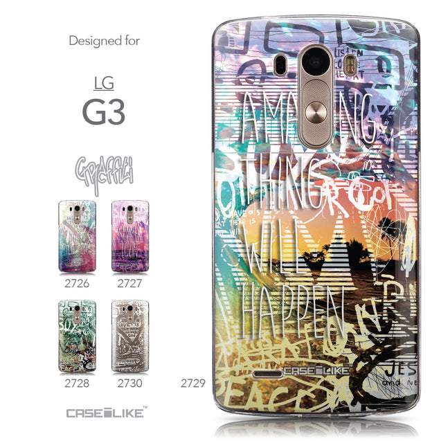 Collection - CASEiLIKE LG G3 back cover Graffiti 2729