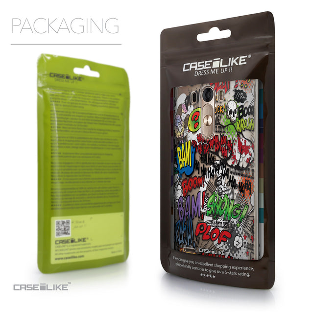 Packaging - CASEiLIKE LG G3 back cover Comic Captions 2914