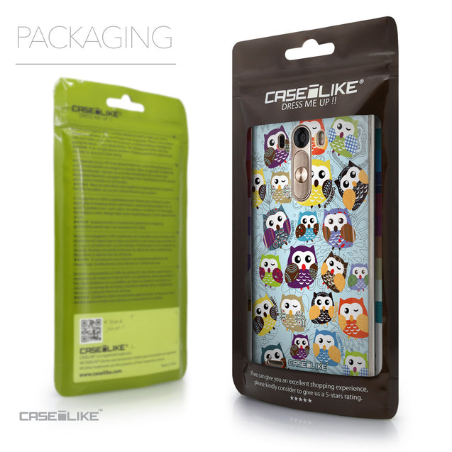 Packaging - CASEiLIKE LG G3 back cover Owl Graphic Design 3312