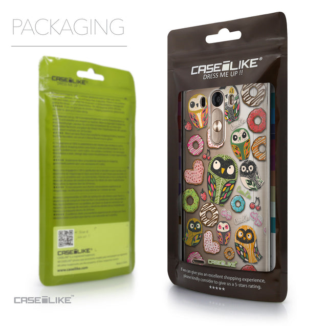 Packaging - CASEiLIKE LG G3 back cover Owl Graphic Design 3315