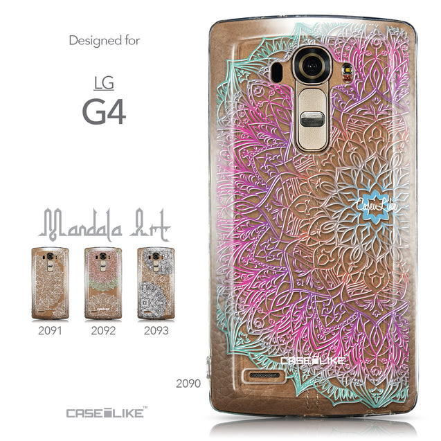 Collection - CASEiLIKE LG G4 back cover Mandala Art 2090