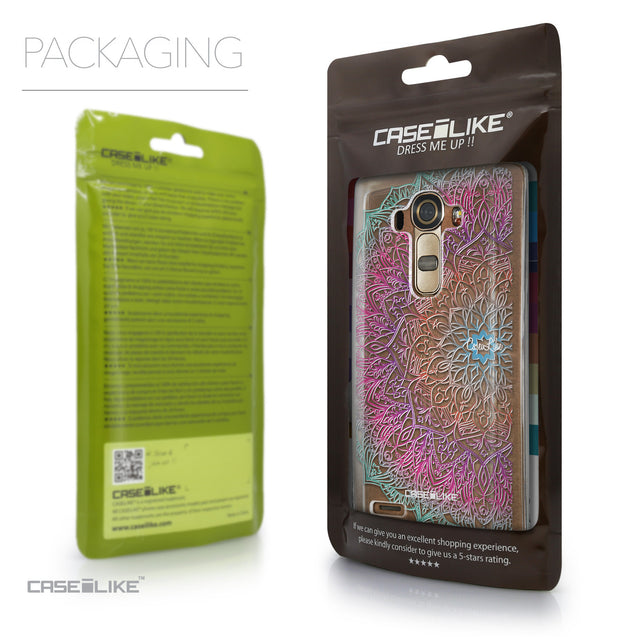 Packaging - CASEiLIKE LG G4 back cover Mandala Art 2090