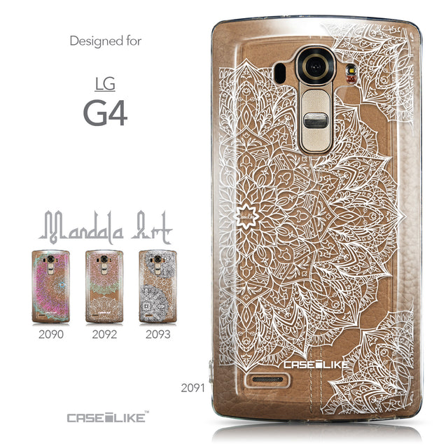 Collection - CASEiLIKE LG G4 back cover Mandala Art 2091