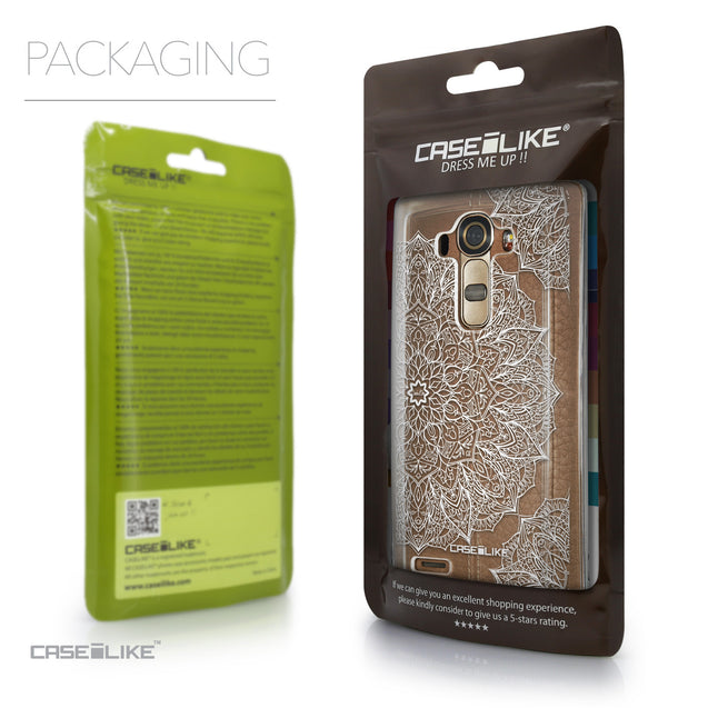 Packaging - CASEiLIKE LG G4 back cover Mandala Art 2091