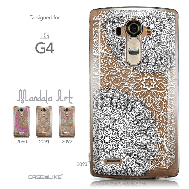 Collection - CASEiLIKE LG G4 back cover Mandala Art 2093