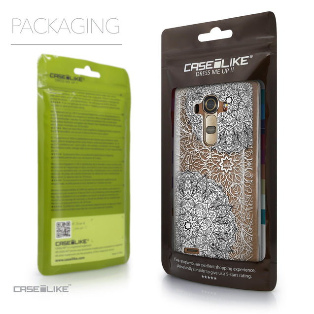 Packaging - CASEiLIKE LG G4 back cover Mandala Art 2093
