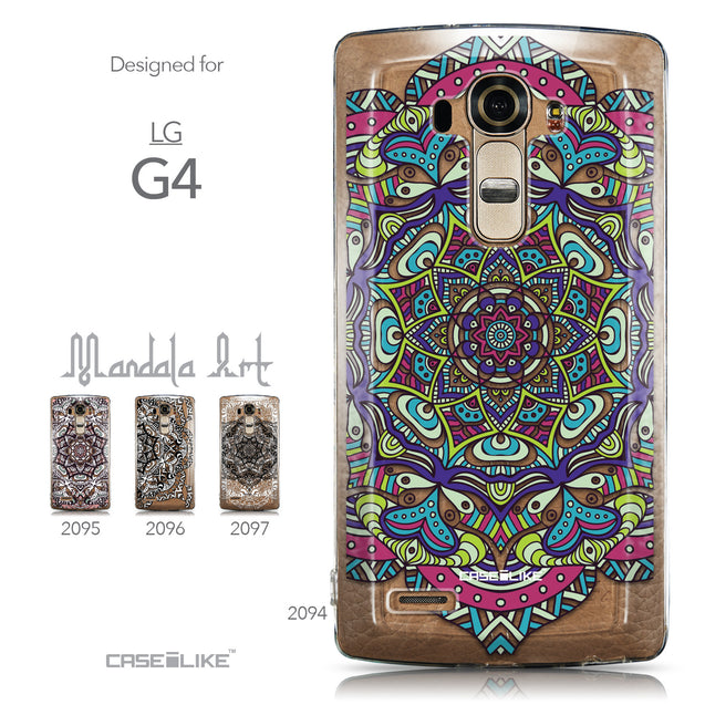 Collection - CASEiLIKE LG G4 back cover Mandala Art 2094