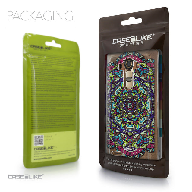 Packaging - CASEiLIKE LG G4 back cover Mandala Art 2094