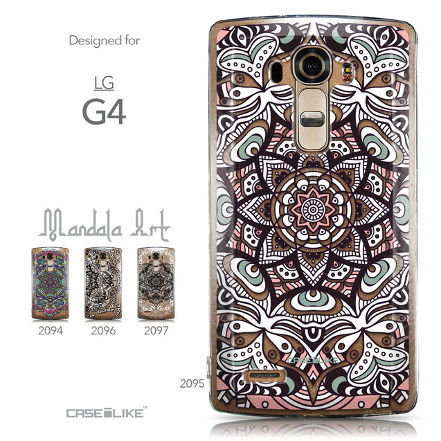 Collection - CASEiLIKE LG G4 back cover Mandala Art 2095