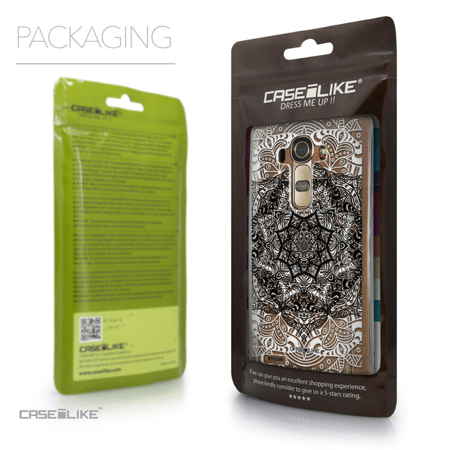 Packaging - CASEiLIKE LG G4 back cover Mandala Art 2097