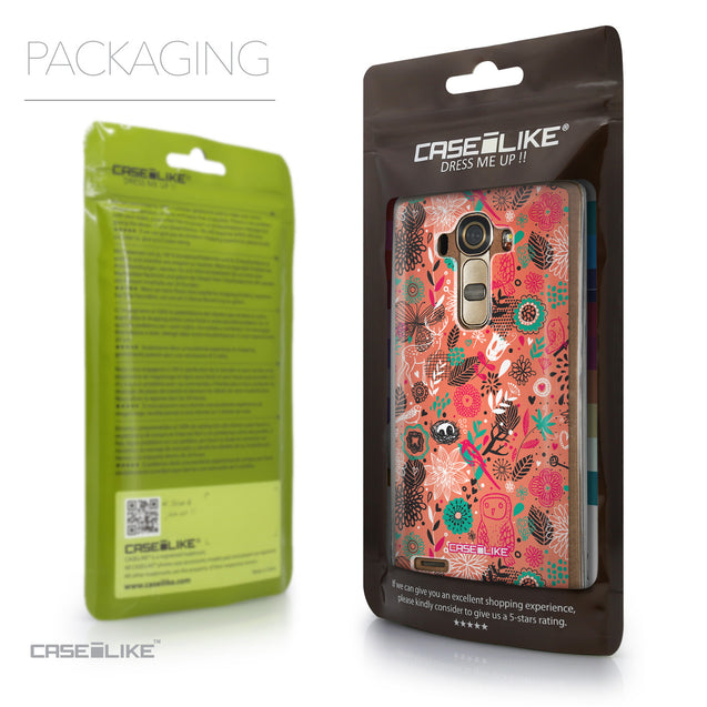 Packaging - CASEiLIKE LG G4 back cover Spring Forest Pink 2242