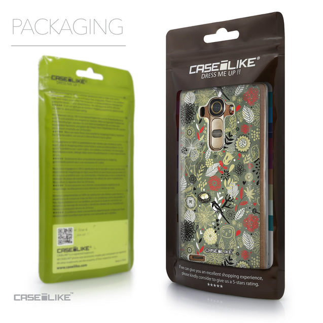Packaging - CASEiLIKE LG G4 back cover Spring Forest Gray 2243
