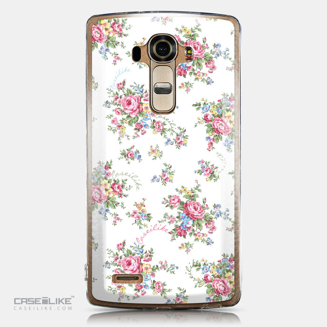 CASEiLIKE LG G4 back cover Floral Rose Classic 2260