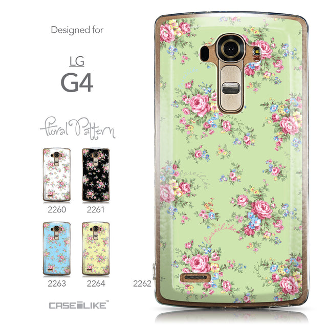 Collection - CASEiLIKE LG G4 back cover Floral Rose Classic 2262