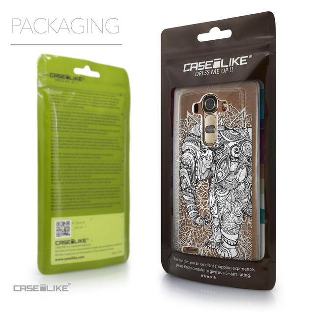 Packaging - CASEiLIKE LG G4 back cover Mandala Art 2300
