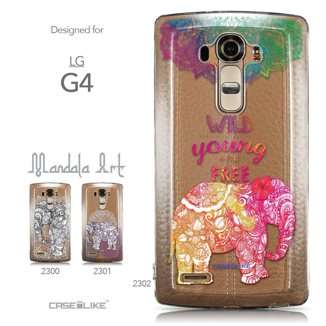 Collection - CASEiLIKE LG G4 back cover Mandala Art 2302