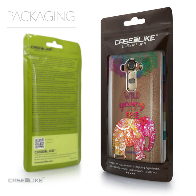 Packaging - CASEiLIKE LG G4 back cover Mandala Art 2302
